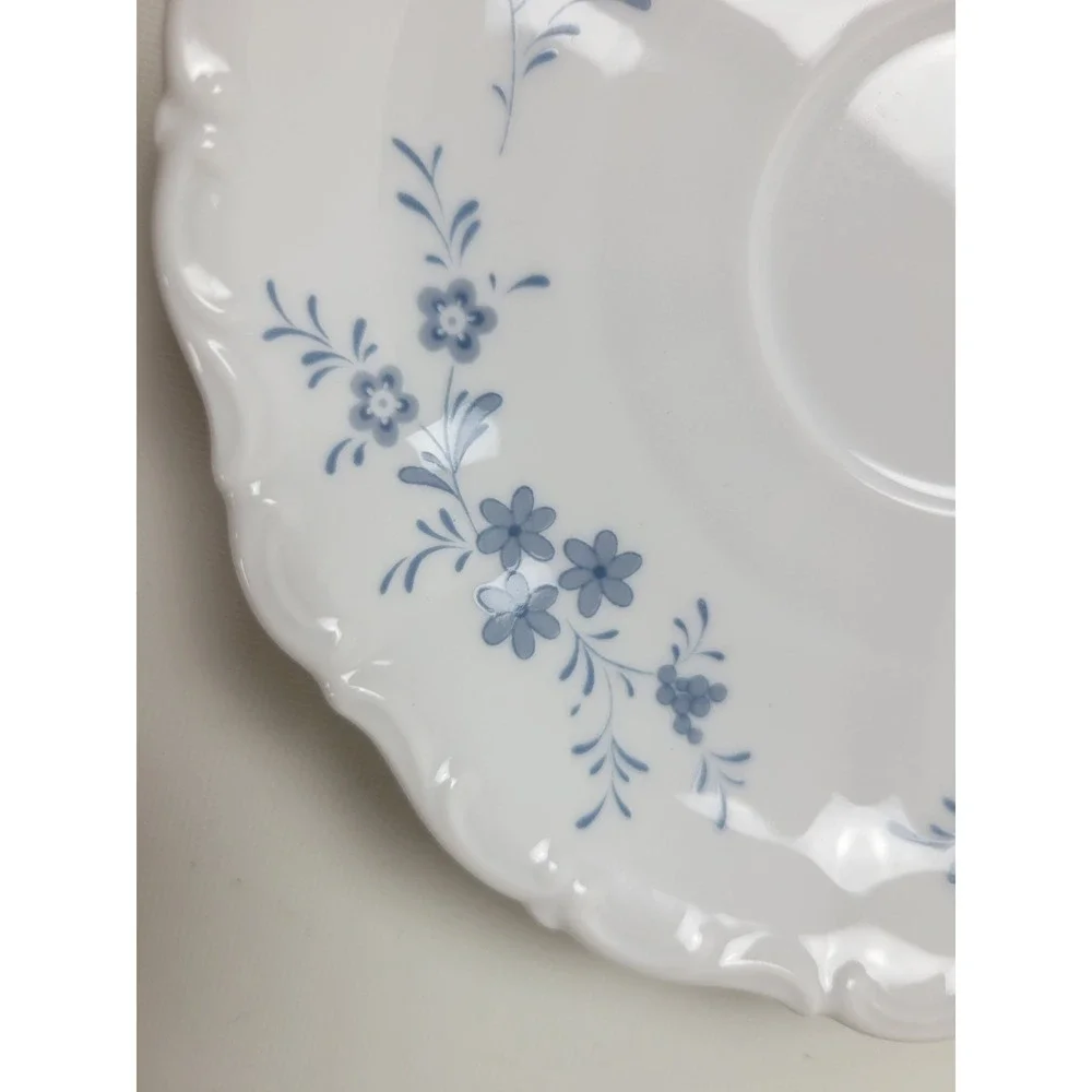 Seltmann Weiden Christina Bavarian‎ Blue Porcelain Replacement Saucer 5.75